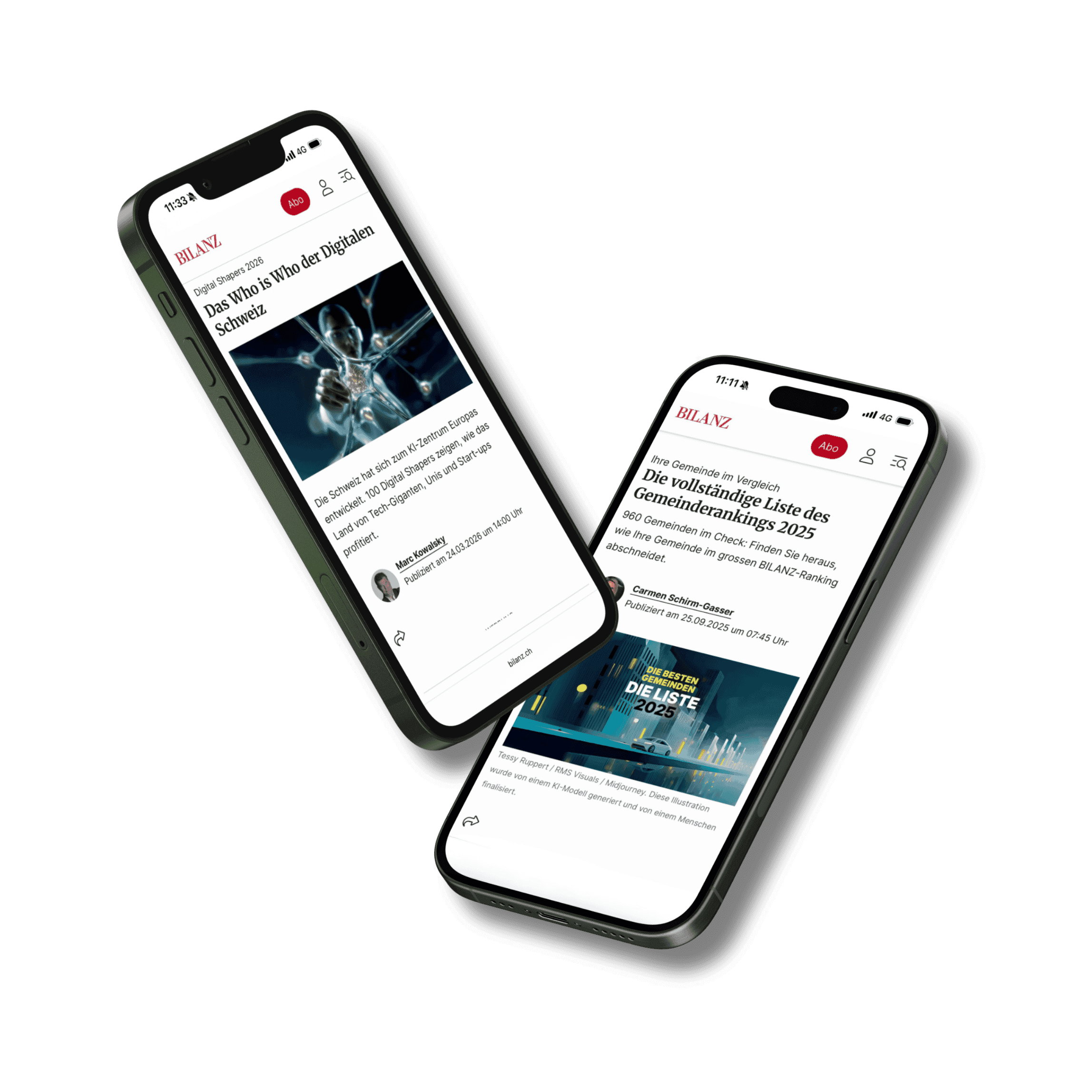 Bilanz Digital (2) <h2>Das digital BILANZ Business-Abo</h2>
<p>Im Business-Abo inbegriffen sind:</p>
<ul>
<li><strong>Unlimitierter Zugriff auf alle Abo-Artikel</strong> von BILANZ </li>
<li>Zugriff auf das <strong>E-Paper</strong> vor dem Erscheinungstag</li>
<li>Mehr Inhalt als nur in der Printausgabe, täglich neue sowie aktuelle Artikel online</li>
<li>Exklusiver Newsletter für Abonnenten mit den besten Inhalten der Woche</li>
</ul>